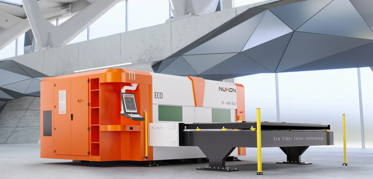 ECO Solo fiber laser catalog render