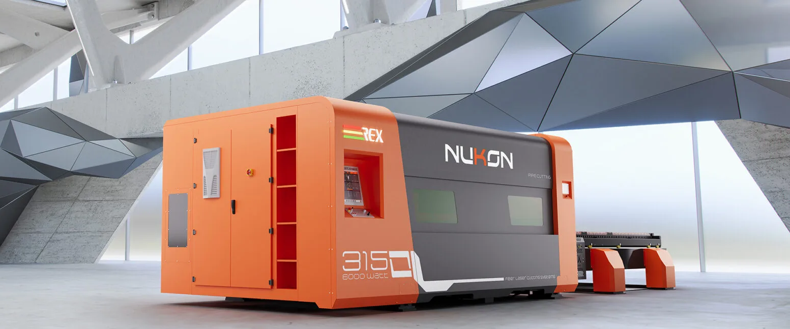 REX Solo fiber laser catalog render