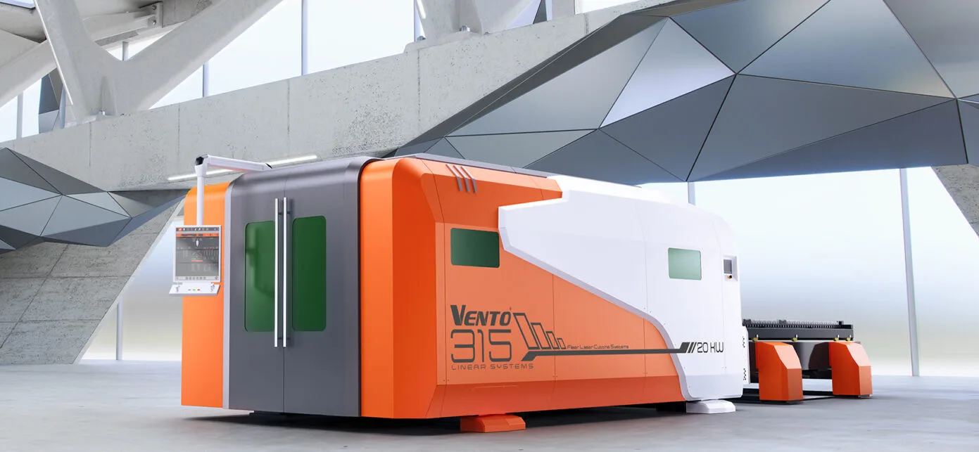 Vento fiber laser catalog render